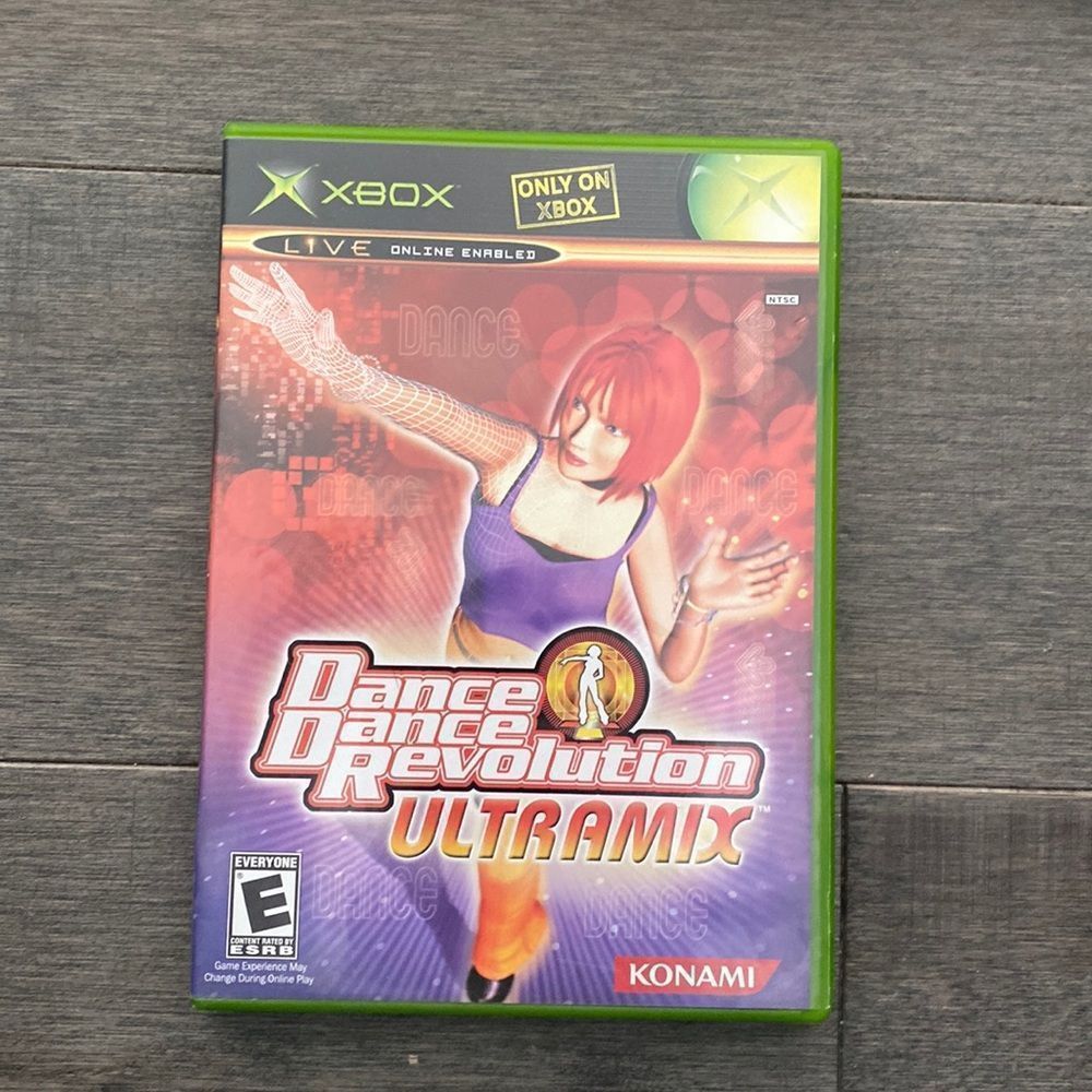 Xbox Dance Dance Revolution Ultramix Konami Game